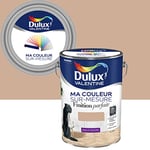 Ma Couleur Sur-mesure par Dulux Valentine – Peinture Intérieure Murs, Plafonds, Boiseries - Finition Parfaite - 98% d'opacité - Velours AMBREDELICAT 5 L - Palette expressive