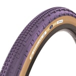 Panaracer Gravel King SK TLR Colour Edition Tyre - 700c Purple / Brown 45mm Folding Clincher Purple/Brown