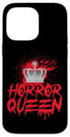 iPhone 14 Pro Max Scary Horror Movie Blood Crown Horror Queen Case