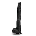 Prowler RED The Destroyer 15" Dildo XL Realistic Cock Black Penis Balls Sex Toy