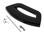 Washing Machine Door Handle Kit Black for HOTPOINT FDL9640KUK FML742KUK