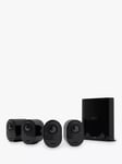 Arlo Ultra 2 Wireless Smart Security System with Four 4K HDR Indoor or Outdoor Cameras