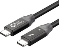 MicroConnect Thunderbolt 3 Kabel | 0,5 m | Svart