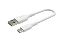 Belkin BoostCharge - USB typ C-kabel - 24 pin USB-C till USB - 15 cm