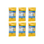 Lot de 6 additifs imperméabilisants béton et mortier Sika Sika Cem Hydrofuge Poudre - 100g - Beige