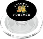 Hot-dogs Mustard Love de Friends Forever PopSockets PopGrip pour MagSafe