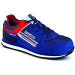 Chaussures de sécurité SPARCO GYMKHANA MARTINI RACING MARTINI ESD S1P SRC HRO (bleu/rouge)