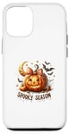 Coque pour iPhone 12/12 Pro Spooky Season Pumpkin Autumn Vibes Cosy Season Fall