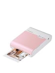 Canon Selphy Square Qx10 Instant Photo Printer - Pink - + 20 Film Pack