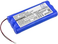 Batteri til 6PH-AA1500-H-C28 for Direct, 7.2V, 2000 mAh