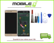 Vitre Tactile + Ecran LCD Pour HUAWEI P10 Lite (WAS-L21) gold/or +outils + Colle