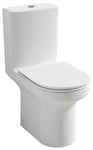 Jacob Delafon - Pack WC au Sol Sans Bride ELITE - Sortie Variable - Réservoir 3/6L Econome en Eau - Abattant Extra-Plat Déclipsable Fermeture Douce - 35,6x83,0x64,5 cm - Blanc - E29723-00