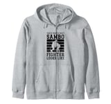 This is what a great Sambo fighter looks like - Sambo Zip Hoodie