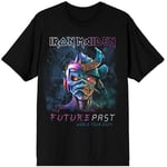 Iron Maiden Unisex Adult The Future Past World Tour 24 T-Shirt