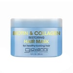 Biotin And Collagen Restoring Hair Mask 10 oz. By Giovanni Cosmetics