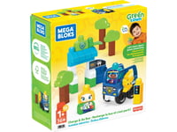 Mega Bloks Green Town Ladda Och Kör-Buss, Byggsats, 1 År, Plast, 35 Styck, 950 G