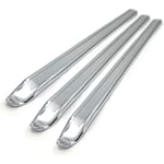 Serbia - 3pcs Outils Manuel pour Démonte de Pneu Vélo Moto, Levier de Pneu en Métal 30cm - Argent