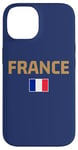 Coque pour iPhone 14 France - Throwback Design - Classic