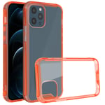 Coque Apple iPhone 12 Pro Max Rigide Bumper Collection Pop Contour Rouge