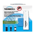 THERMACELL | Recharges 120H | Bouclier diffuseur et Lanterne Anti-moustiques sans Fil | Anti moustiques extérieur | Efficace également sur moustiques Tigres | 30 Plaquettes et 10 recharges gaz