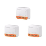 SONOFF MINIR4, Mini Interrupteur Connecté sans fil, Mode Détacher le Relais, 1 Canal - 10A/2400W, WiFi 2.4G, Commande portail & lumières, APP iOS Android, Domotique Compatible Alexa & Google Home