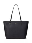 Ralph Lauren Lauren Ralph Lauren Karly Crosshatch Leather Tote