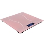 (Pink)180kg 400lb Digital Body Weight Scale Electronic LCD Backlight Display SG