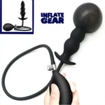 Plug Anal Gonflable Gode Anal Silicone Noir Sextoys Homme Femme Gay Couple FR