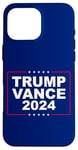 Coque pour iPhone 16 Pro Max T-SHIRT TRUMP VANCE 2024 REPUBLICAIN TICKET PRÉSIDENTIEL