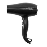 Silver Bullet Metallic Baby Travel Hair Dryer - Black