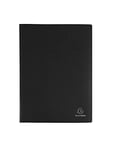 Exacompta - Réf. 88111E - 1 Protège-documents OPAK - 100 pochettes cristal lisse - 200 vues - pour format A4 - dimensions 24 x 32 cm - couverture en polypro semi-rigide - couleur noir