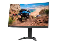 Lenovo G27qc-30 - Led-Skärm - Böjd - 27" - 2560 X 1440 Qhd - Va - 350 Cd/M² - 4000:1 - 1 Ms - 2Xhdmi, Displayport - Högtalare - Korpsvart