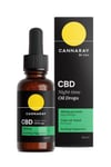 Cannaray CBD Oil Drops Night-Time 1800mg - loved by Claudia Winkleman