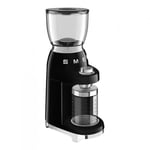 Coffee grinder Smeg 50's Style CGF01BLUK Black