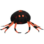 Uppblåsbar LED-Spindel 43cm Halloween Vattentät