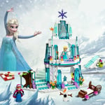 316 st Friends Girl Building Block Set LegoIng Toys Anna Elsa Snödrottning Elsa's Sparkling Ice Castle Building Blocks Barns Leksaker för pojkar flickor Kompatibel med alla märken (utan låda)