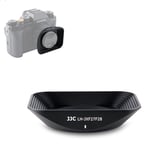 JJC Metal Lens Hood for Fujinon XF27mm F2.8 R WR Lens with Fuji X-T4 X-T3 X-H1 X-E4 X-S10 Cameras, Replaces Original Fujifilm LH-XF27 Lens Hood