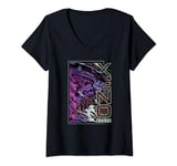 Femme Alien 45th Anniversary Movie LV-426 Topographic Map T-Shirt avec Col en V