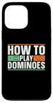 iPhone 13 Pro Max How To Play Dominoes Domino Game Lover Game Tile Dominoes Case