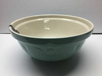 29cm Mixing Whisk Cake Bowl Traditional Large Mint Green Jomafe 83104790