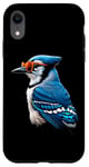 Coque pour iPhone XR Blue Jay Cool Lunettes de soleil