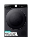 Hisense 7S Series Dh7S107Bb 10Kg Load, Ai Tumble Dryer With Touch Control - Black - A+++ Rated