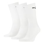 Puma Strumpor 3P Sport Crew Socks Vit Strl 39/42