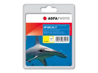 Agfaphoto - Gul - Kompatibel - Blekkpatron (Alternativ For: Hp 951Xl, Hp Cn048e) - For Hp Officejet Pro 251Dw, 276Dw, 8100, 8600, 8610, 8620, 8630