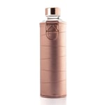 EQUA vattenflaska glas 750ml Mismatch Bronze