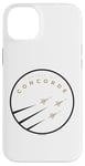 Coque pour iPhone 14 Plus Spirit Of Concorde Avion Trio Contrails