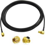 Cable SMA Rallonge Antenna 4G 3m Adaptateur de SMA Male à Femelle Angle Droit RG174 pour RC FPV Multicopter Tx Rx Huawei Bluetooth WiFi Réseau sans Fil Routeur.[Y264]