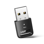 UGREEN Bluetooth 5.4 Adapter for PC, USB Bluetooth Dongle Receiver, EDR and BLE Modes, Long Range, Plug & Play, Mini-Sized, Supports Windows 11/10/8.1 for Controller, Headphone, Keyboard, Mouse etc.