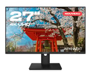 JapanNext JN-IPS2707UHDR | Écran PC Bureautique | 27" | 4K UHD | 60Hz