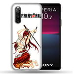 Coque pour Sony Xperia 10 IV (4) Manga Fairy Tail Erza